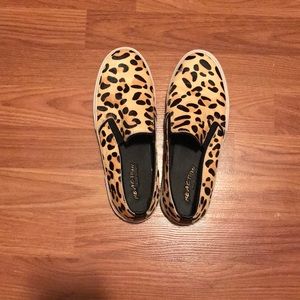 Like New Leopard Calfhair sneakers